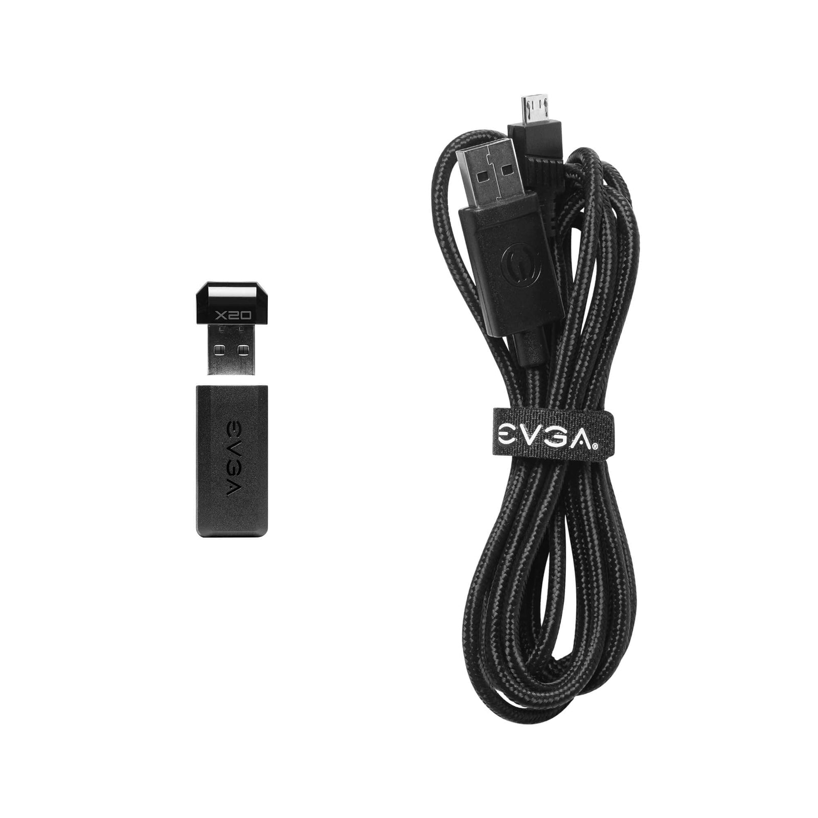 EVGA X20 Wireless Gaming Mouse 16000 DPI RGB Customizable 5 Profiles Black