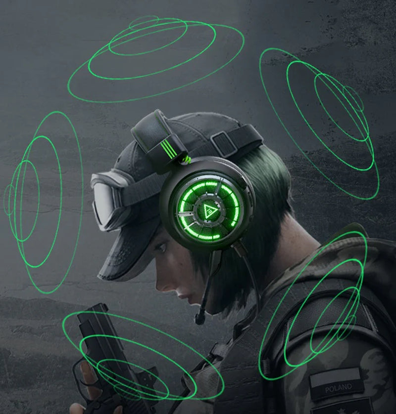 Wireless Gaming Headphones for Sound Isolation Experience