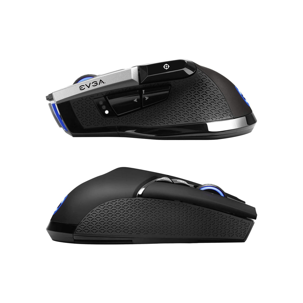 EVGA X20 Wireless Gaming Mouse 16000 DPI RGB Customizable 5 Profiles Black