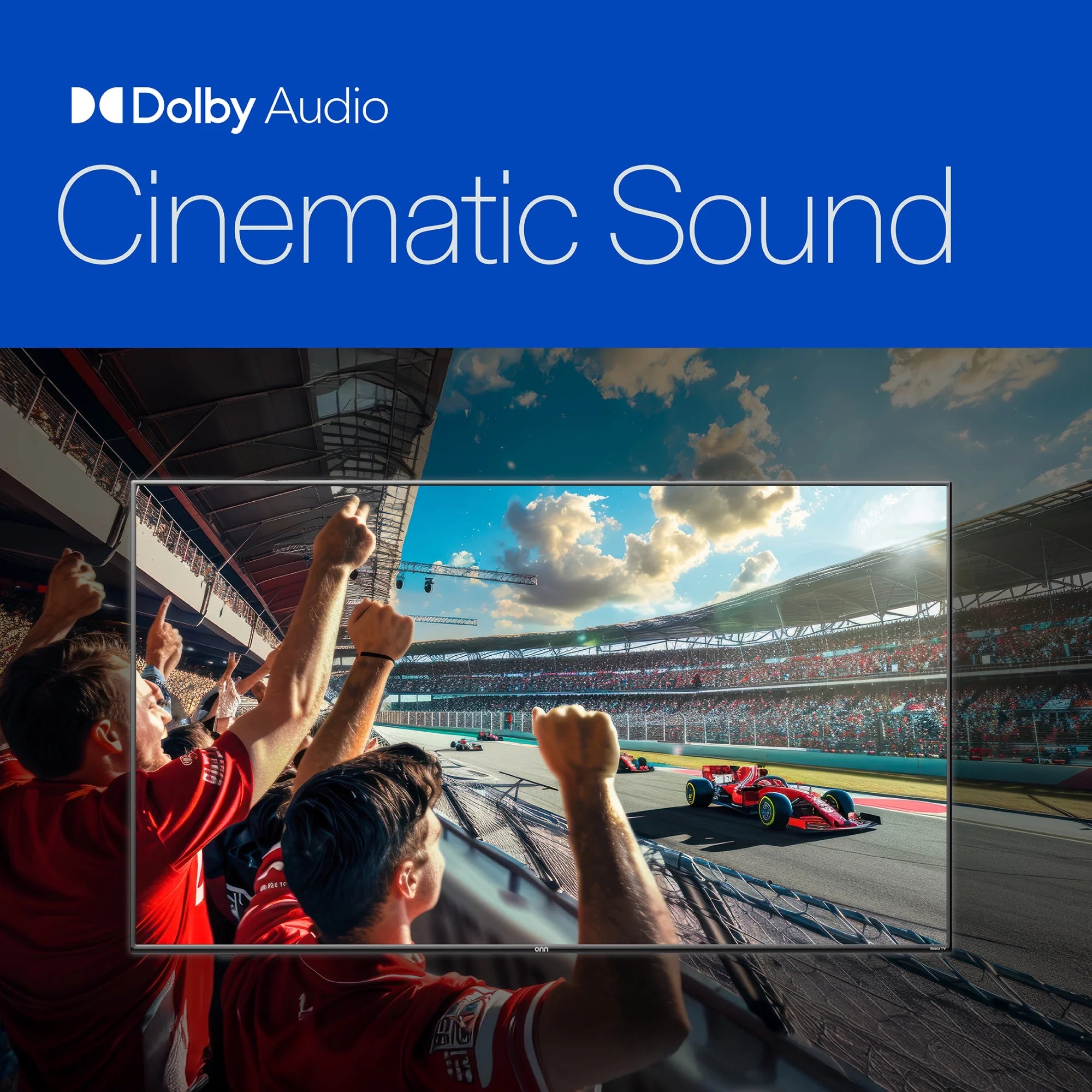 55” Class 4K UHD (2160P) LED Roku Smart Television HDR (100012586)