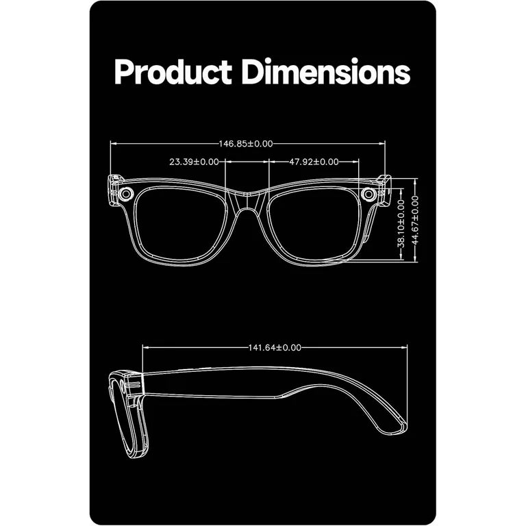 “Experience the Future — Sony AI Camera Glasses” AI Smart Glasses with Sony Camera