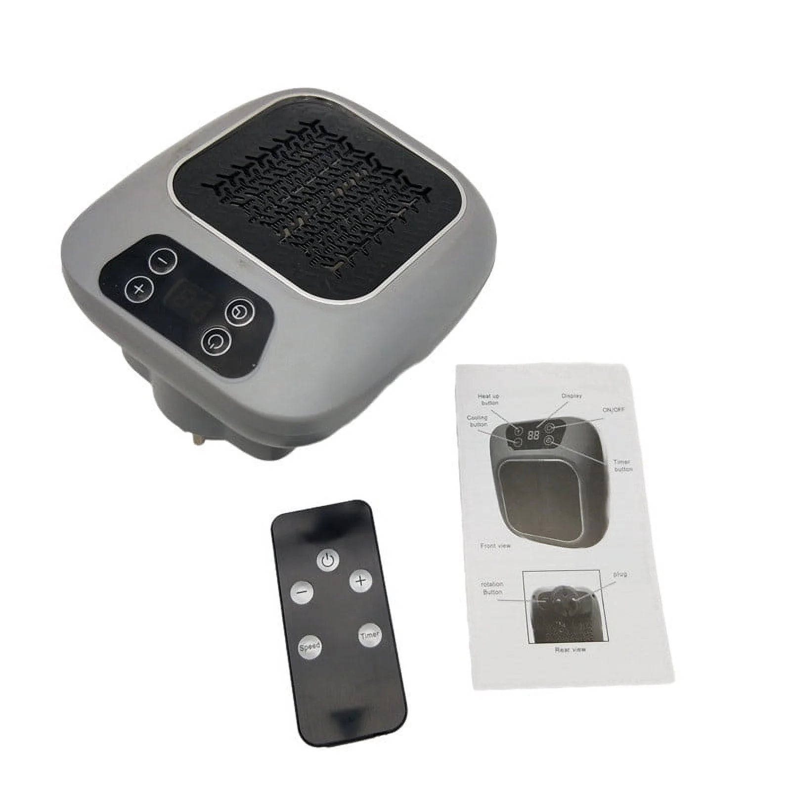 Space Heater - Room Heater, Camp Heater for Tent, Propane Heaters for Indoor Use, Space Heater Large Room, Floor Heater, Portable Heater for Camping, Plug in Baseboard Heater, under Desk Heater