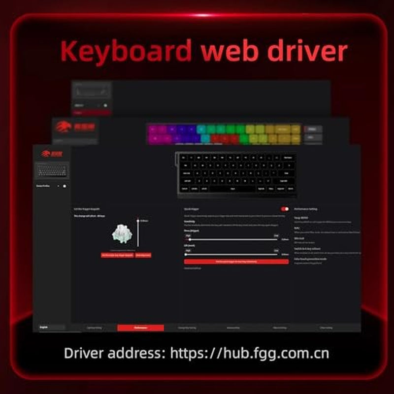 X FGG MADLIONS MAD 60 HE RGB 60% Wired Magnetic Switch Mechanical Gaming