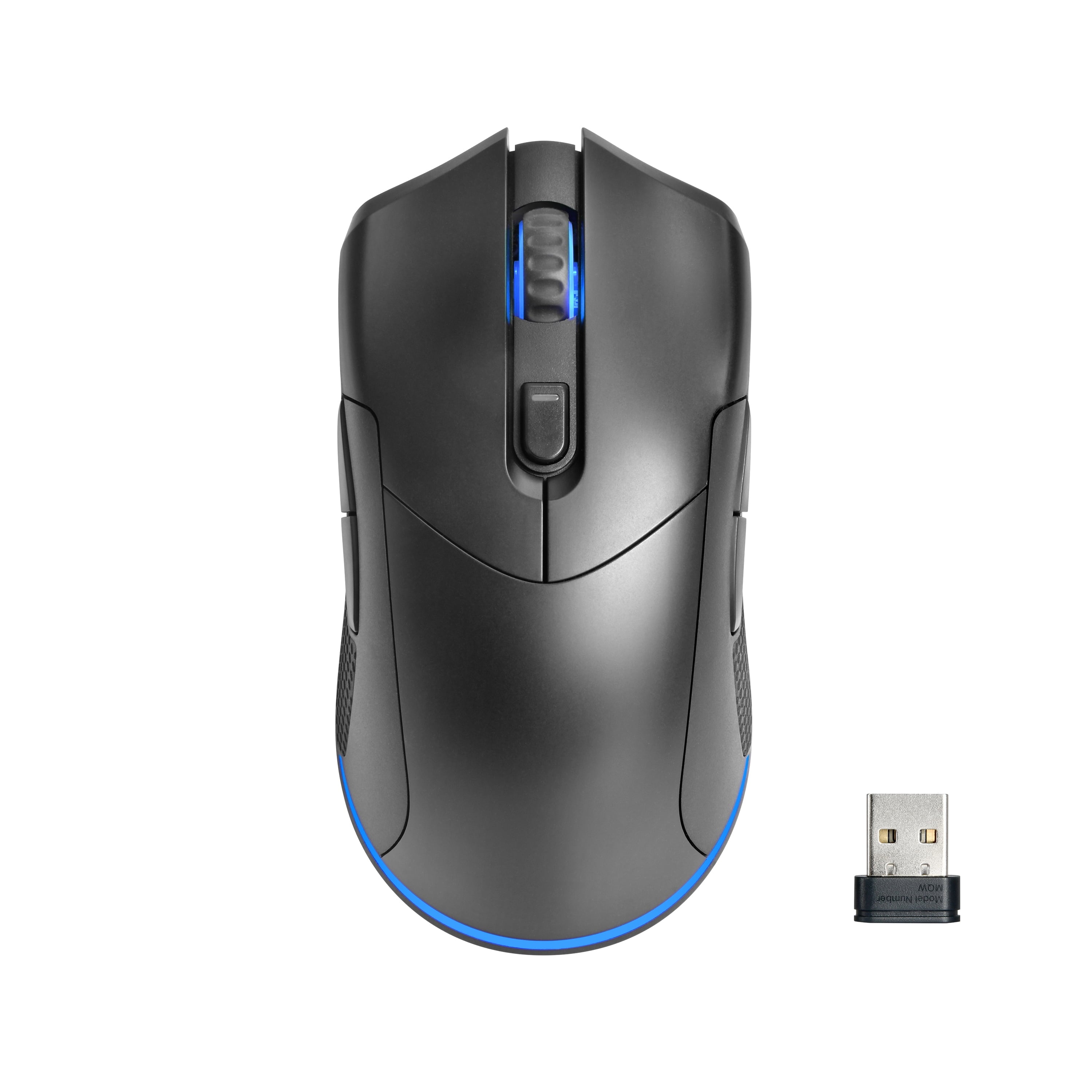 Rechargeable Wireless Gaming Mouse with LED Lighting, 8 Programmable Buttons