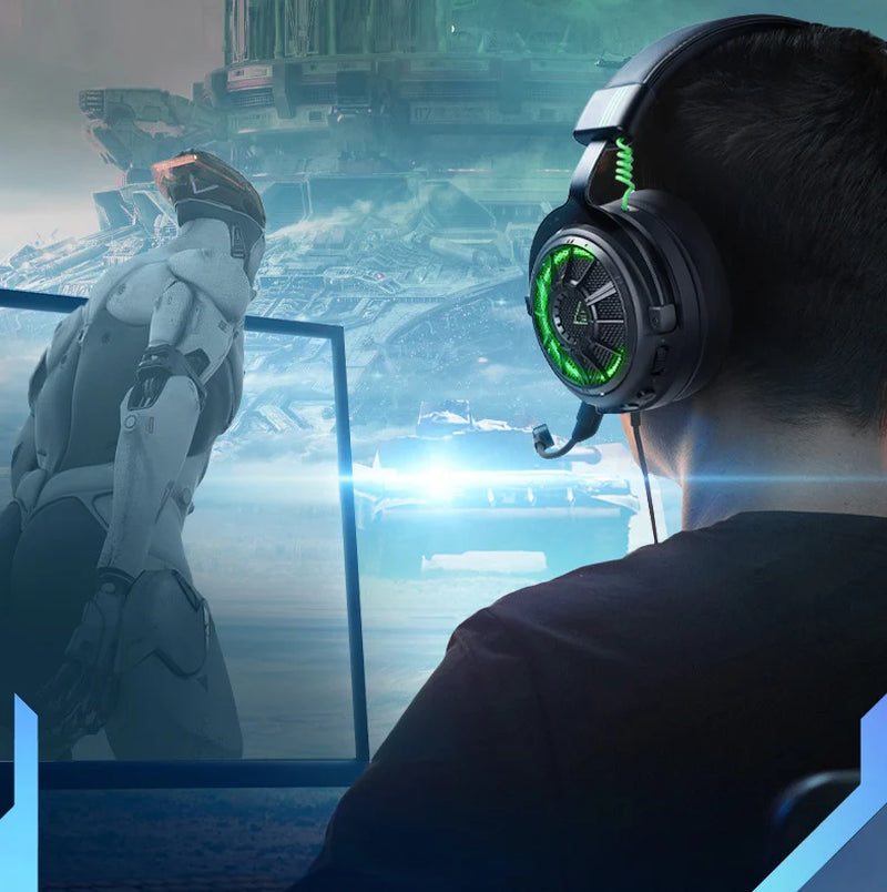 Wireless Gaming Headphones for Sound Isolation Experience